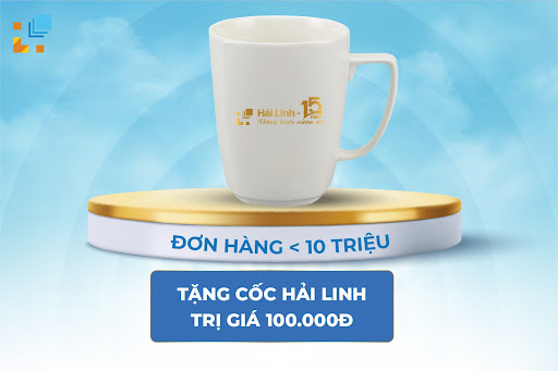 tanng coc Hai Linh voi don hang tren 10 trieu 