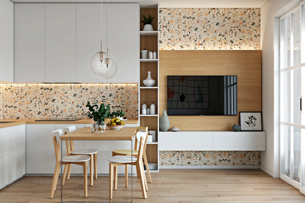 gach-terrazzo-op-bep-nha-chung-cu gach Terrazzo op bep nha chung cu