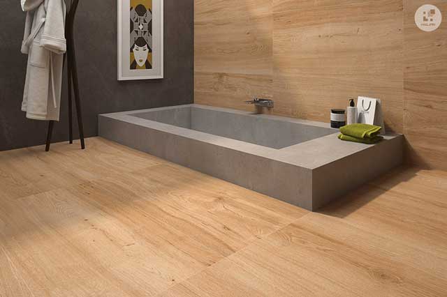 gach-van-go-3 gạch vân gỗ lát phòng ngủ