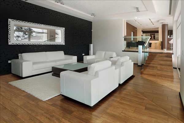 gach-van-go-hien-dai gạch vân gỗ hiện đại ốp lát phòng ngủ